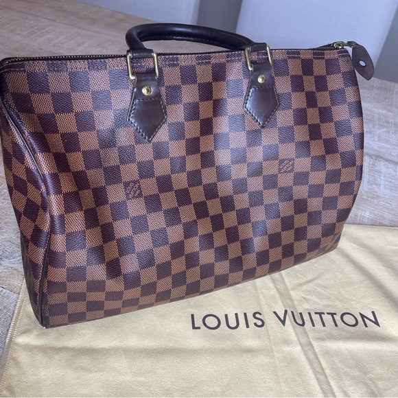 Louis Vuitton Speedy 35 Damier Ebene - Picture 10 of 16